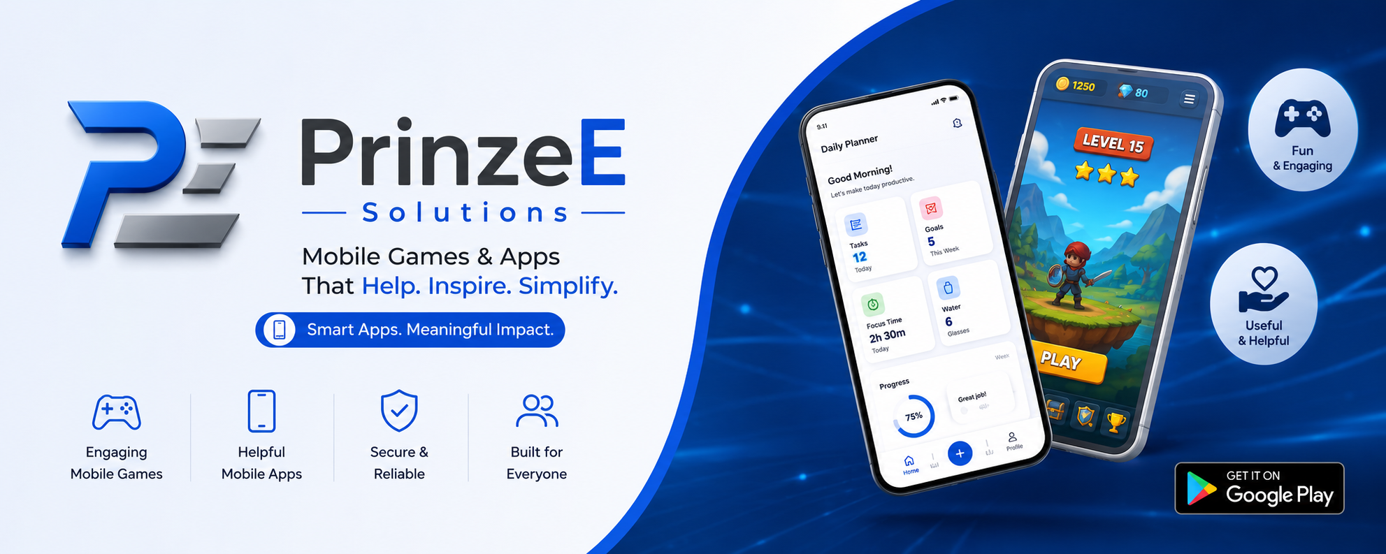 PrinzeE Software Developer Showcase Banner